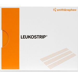 Leukostrip 4 mm x 38 mm: tiras adhesivas porosas para el cierre de heridas (caja de 50 sobres de ocho tiras -400 unidades-)