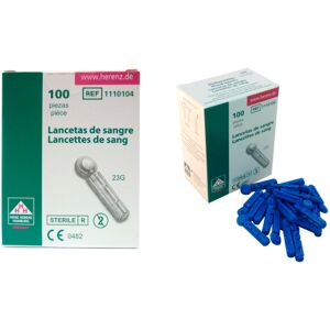 Pack de 100 Lancetas 23G para el dispositivo Lactate Scout