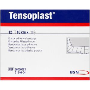 Tensoplast 10 cm x 4,5 metros: Venda elástica adhesiva (Caja 12 unidades)