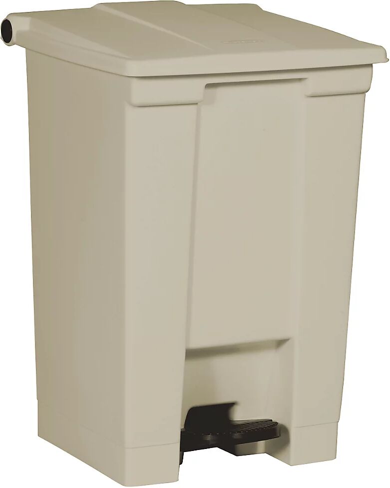 Rubbermaid Cubo industrial con pedal, capacidad 45 l, beige, a partir de 5 unid.