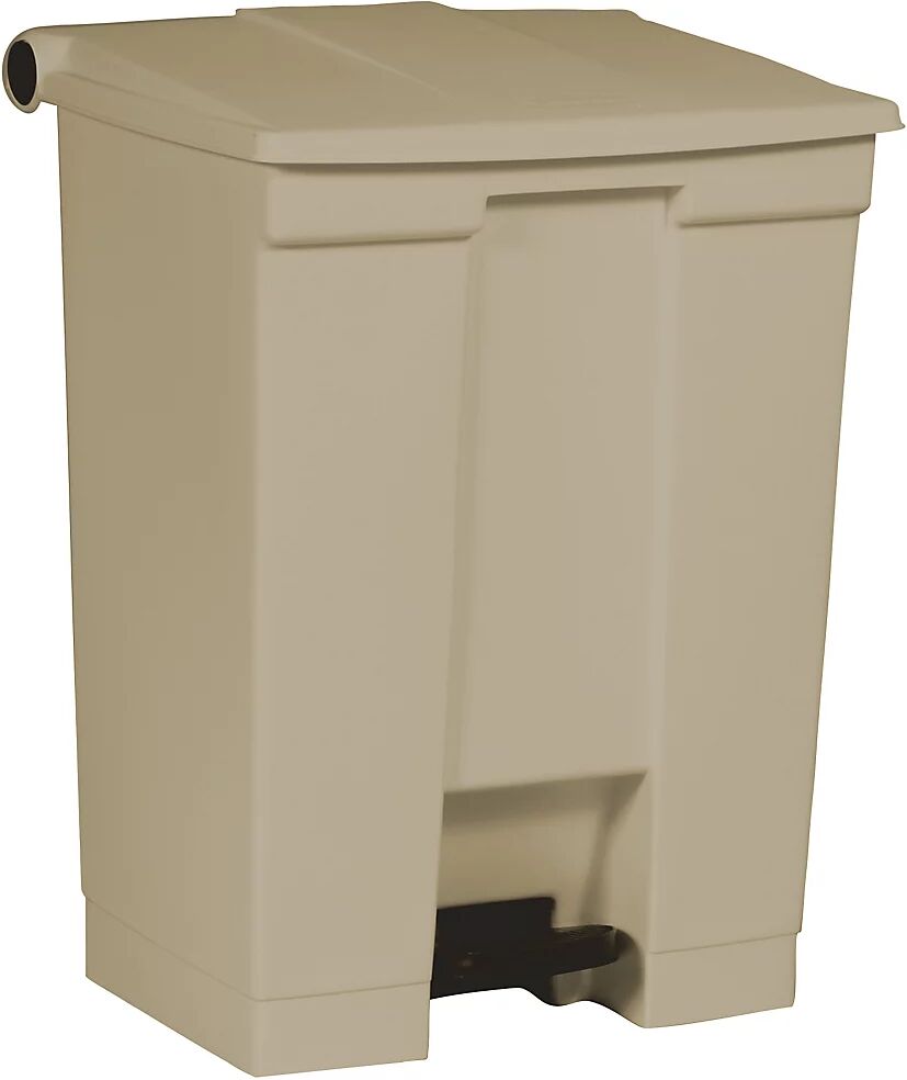 Rubbermaid Cubo industrial con pedal, capacidad 68 l, beige, a partir de 3 unid.