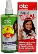 Otc Piojos Pack Formula Total Spray 125Ml+Spray Desenredante Fresa 250Ml