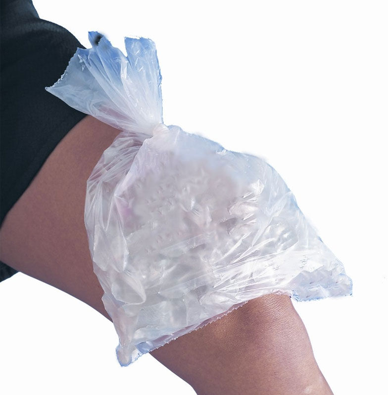 Clear Ice Bag: rollo de bolsas de plástico desechables para cubitos de hielo (1000 unidades)