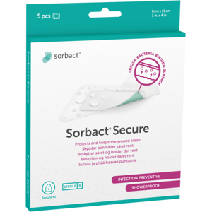 Sorbact Secure 8cm x 10cm CE 98148 5 kpl