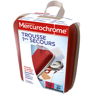 Mercurochrome Hygiène et Soins Trousse Premiers Secours - Publicité