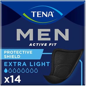 TENA Men Active Fit Protection Discrète Extra Light 14 unités - Publicité