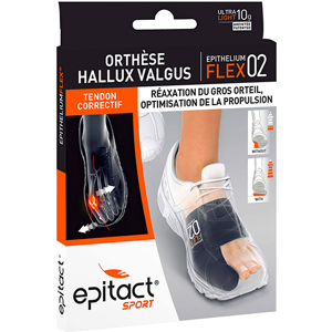 Epitact Sport Orthèse Hallux Valgus EpitheliumFlex Taille M - Publicité