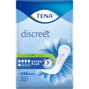 Tena Discreet Extra Plus 12 paquets de 16 protections