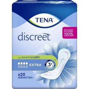 Tena Discreet Extra - 24 paquets de 20 protections