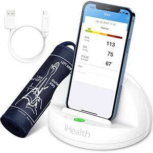 Kit iHealth Oxymètre de Pouls PO2 et iHealth Track - Tensiomètre Bras pour  Mesure Tension Artérielle, Pouls - 99 Mémoires