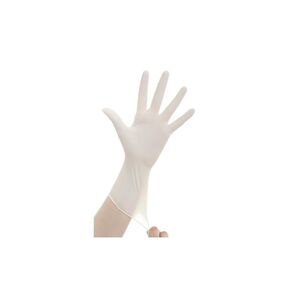 OneProtek Gants d'examen Vynile jetables bord roulé Non poudrés Transparent XL x 1000