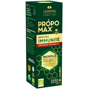 Propomax Immunité Sans Alcool Extrait de Propolis Bio 30ml