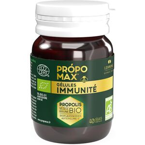 Propomax Immunité Extrait de Propolis Bio 40 gélules