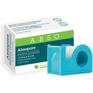 Absopore Spradrap Microporeux Hypoallergénique 2,5cm x 9m