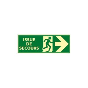 Axess Industries signaletique de secours et consignes d'urgence   type issue de secours  ...