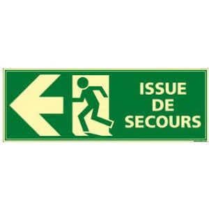 Axess Industries signalétique de secours et consignes d'urgence   type issue de secours  ...