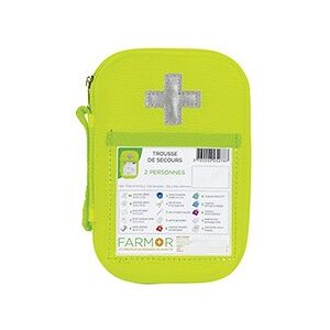 Farmor trousse de secours multirisque pour 2 à 8 personnes   nbre de personnes 6 à 8...