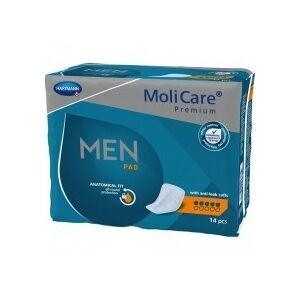 Hartmann Molicare Premium Men Pads 5 gouttes - 12 paquets de 14 protections