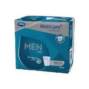 Hartmann Molicare Premium Men Pads 2 gouttes - 12 paquets de 14 protections