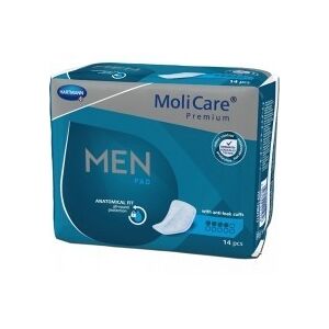 Hartmann Molicare Premium Men Pads 4 gouttes - 24 paquets de 14 protections