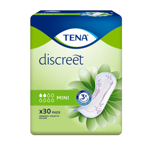 Tena Discreet Mini - 6 paquets de 30 protections