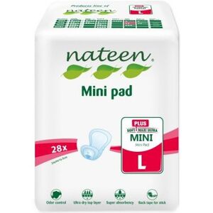 Nateen Mini Pad Plus Large - 16 paquets de 28 protections