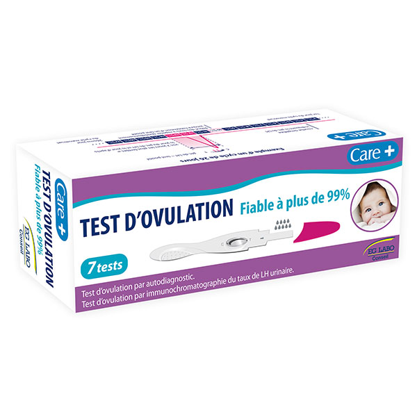 EG Labo Eg Care+ Test d'Ovulation 7 unités