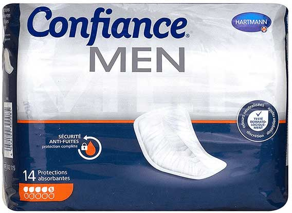 Hartmann Confiance Men Absorption 5 Gouttes 14 protections