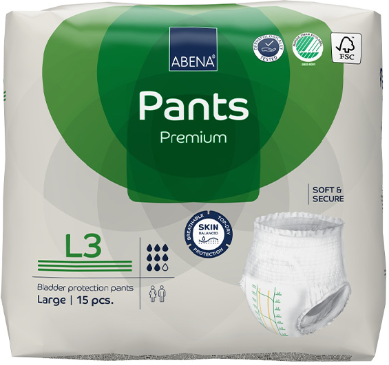 Abena Frantex Pants Premium Culotte Absorbante Taille L3 15 unités