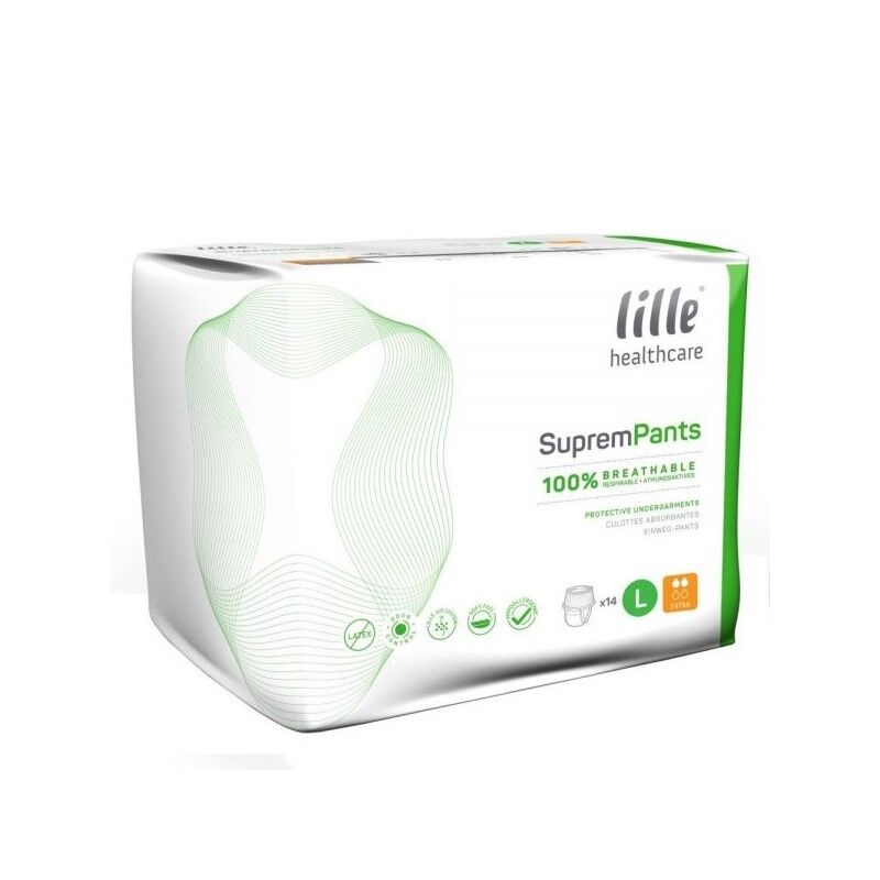 Lille Suprem Pants Extra Large - 16 paquets de 14 protections