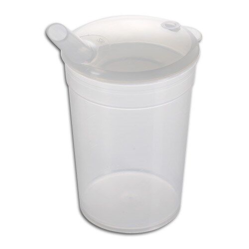 Careserve Tasse anti-projections avec couvercle bec verseur