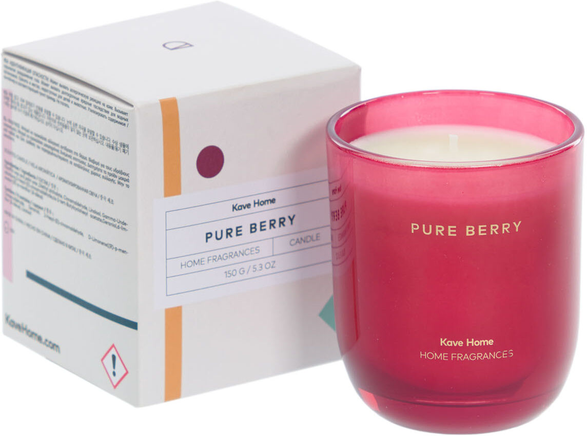 Kave Home Pure Berry aromatic candle