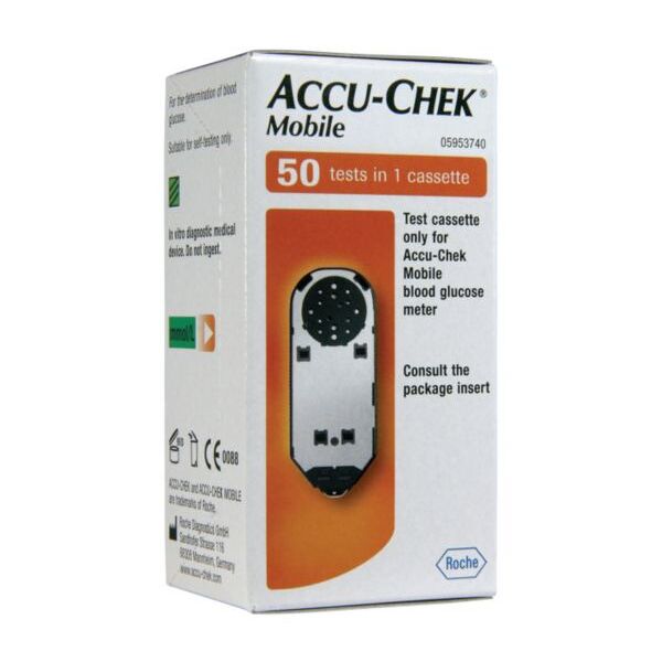 roche diagn d.care accu-chek mobile 50test mic2