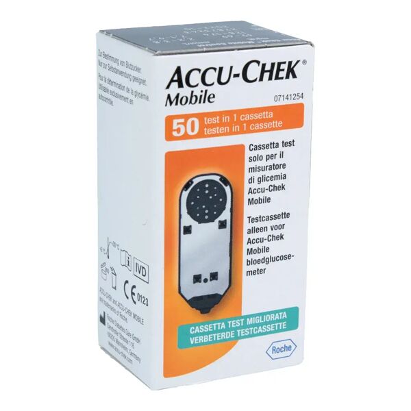 accu-chek mobile cassetta di ricarica 50 test