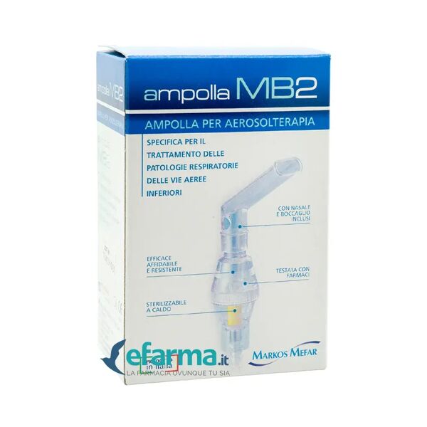 markos mefar ampolla aerosol ricambio nebulizzatore nebula mb2