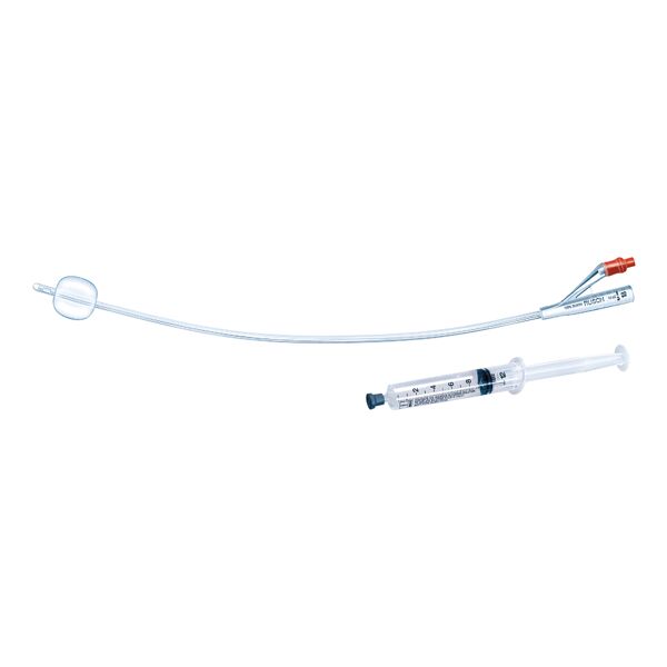 teleflex medical catetere vescicale in silicone profilcath plus scanalato 2 vie ch16 lunghezza 31 cm punta cilindrica 2 fori contrapposti palloncino 5 ml 10 pezzi