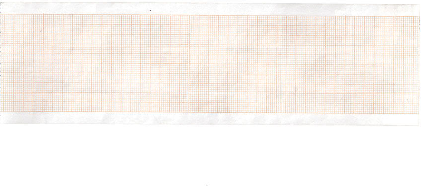 Gima Rotolo Carta Termica Ecg - 63 Mm X 30 M - Griglia Arancione