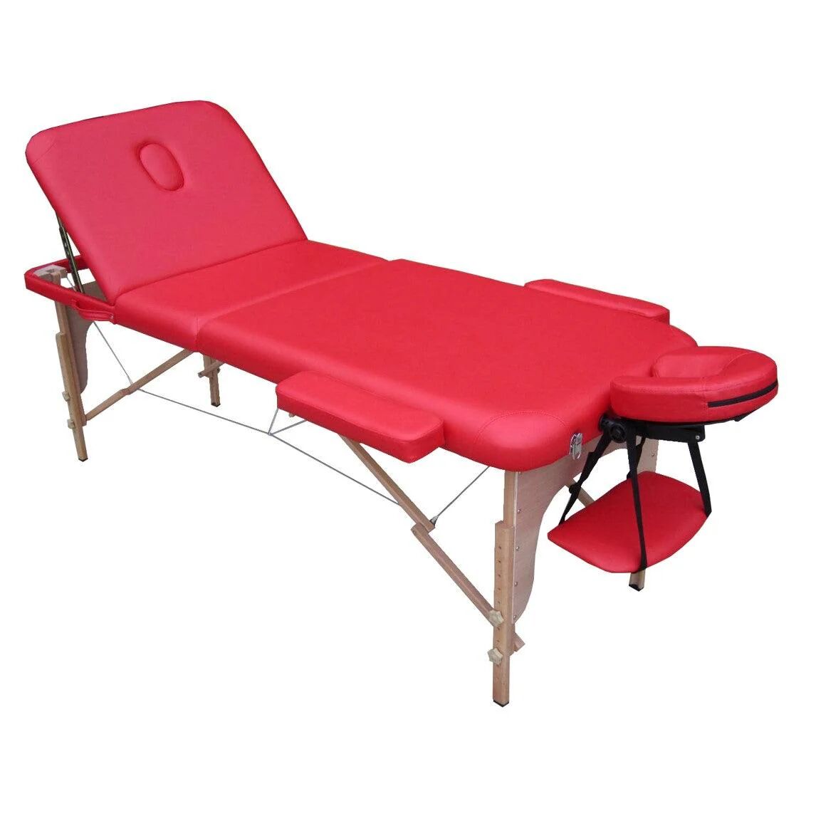 PolirOne Shop Lettino per massaggio portatile in legno   VENERE