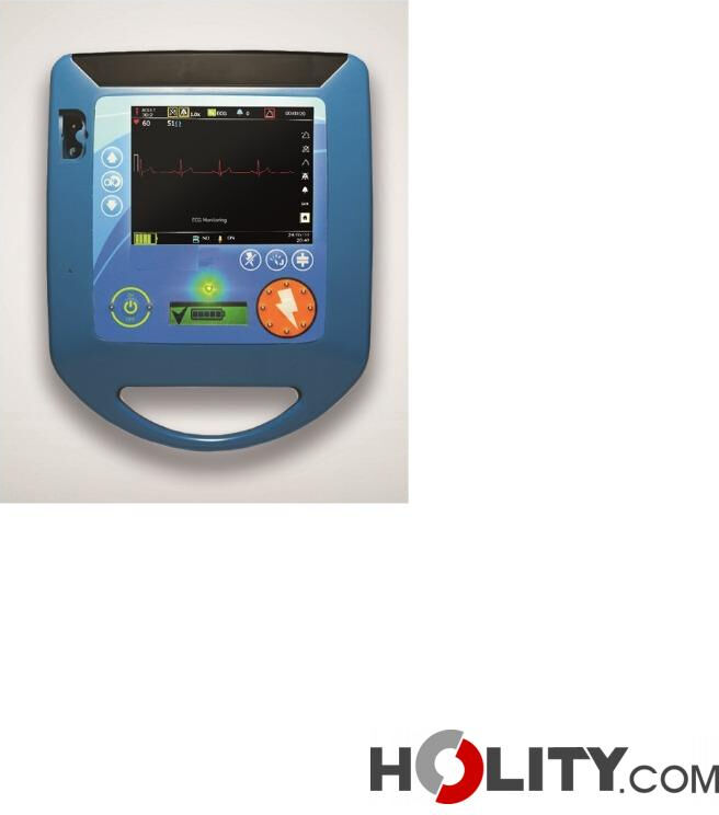 Defibrillatore Con Monitoraggio Ecg H697_08