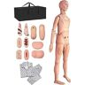 PASPRT Levensgrote patiëntenzorg oefenpop Training CPR Simulator Basis Geri verpleegvaardigheden Menselijk anatomisch model voor verpleegkundige medische training