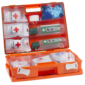 Røde Kors Førstehjelpskoffert Komplett (Stor Koffert)