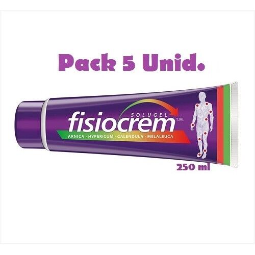Uriach Fisiocrem 250mL - Pack 5 Unidades