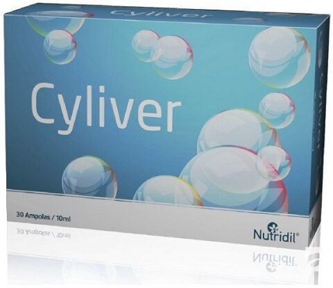 Nutridil Cyliver 30 Ampolas