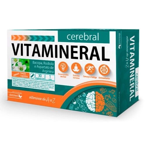 DietMed Vitamineral Cerebral 30 Ampolas