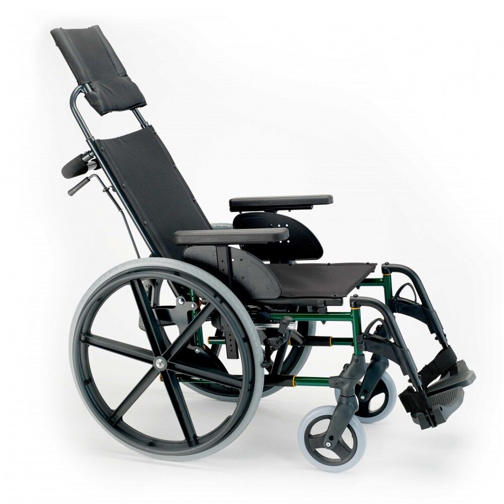 Sunrise Medical Breezy Premium Encosto Reclinável 49 cm Pneumática (Enchida com ar) Não Verde Musgo