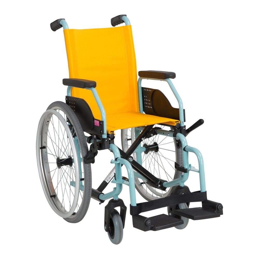 Orthos XXI Cadeira de Rodas Infantil Liliput Maciça (Anti-furo) 31 cm -