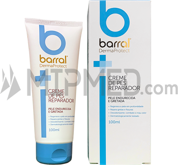 Barral Creme de Pes Reparador Barral DermaProtect - 100ml