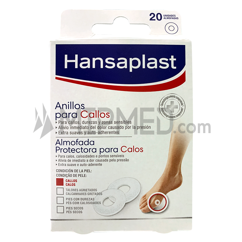 Hansaplast Almofada Protetora para calos  - 20 unidades