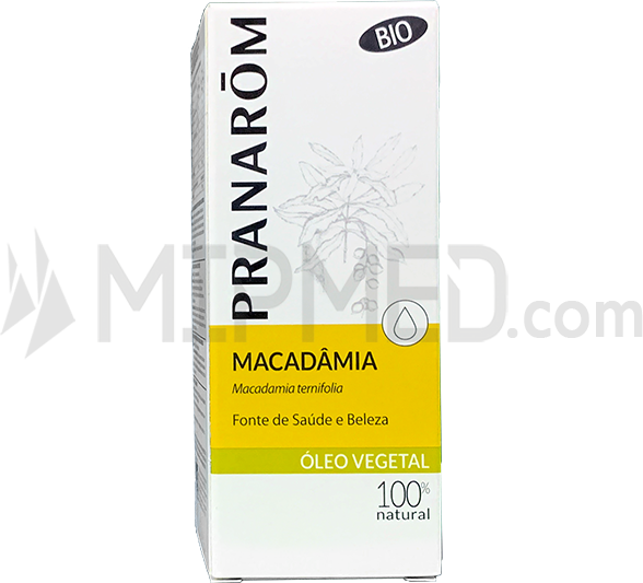 Pranarom Óleo Vegetal de Macadâmia Bio - 50ml - Pranarom