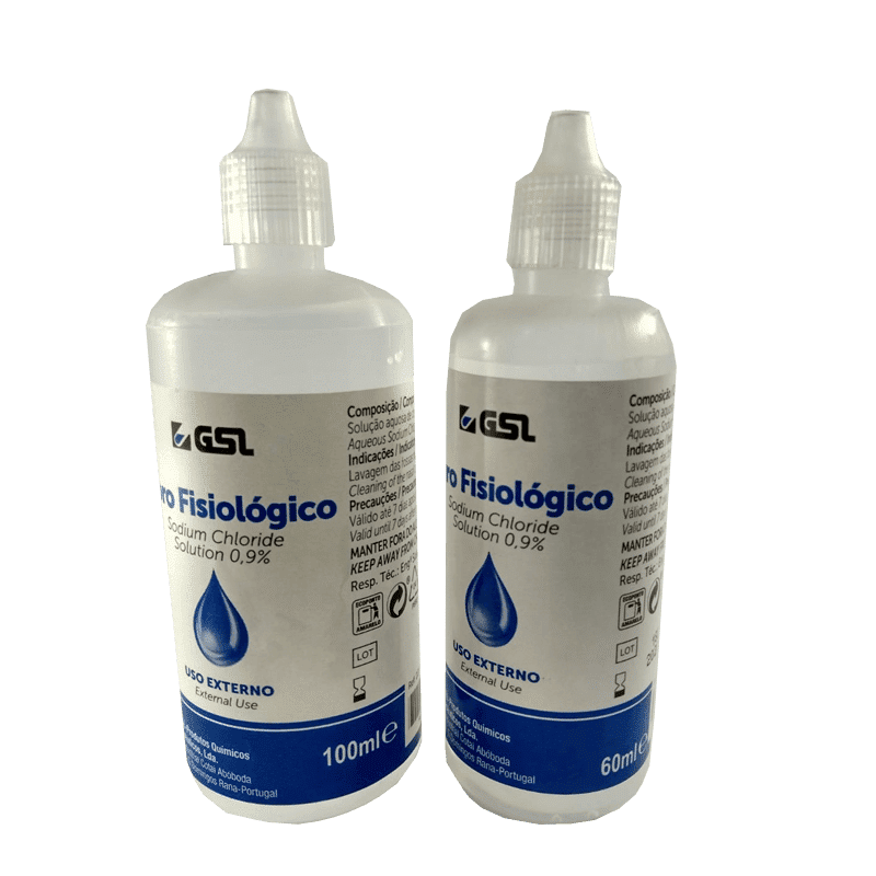 GSL Soro Fisiológico - 60ml e 100ml